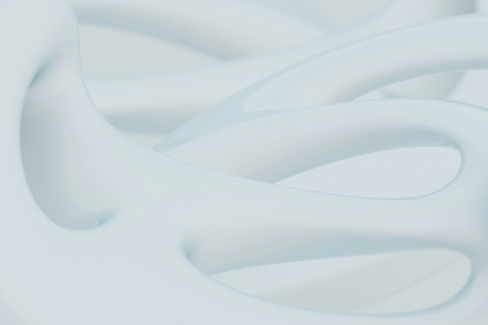 A close up of a white object on a white surface